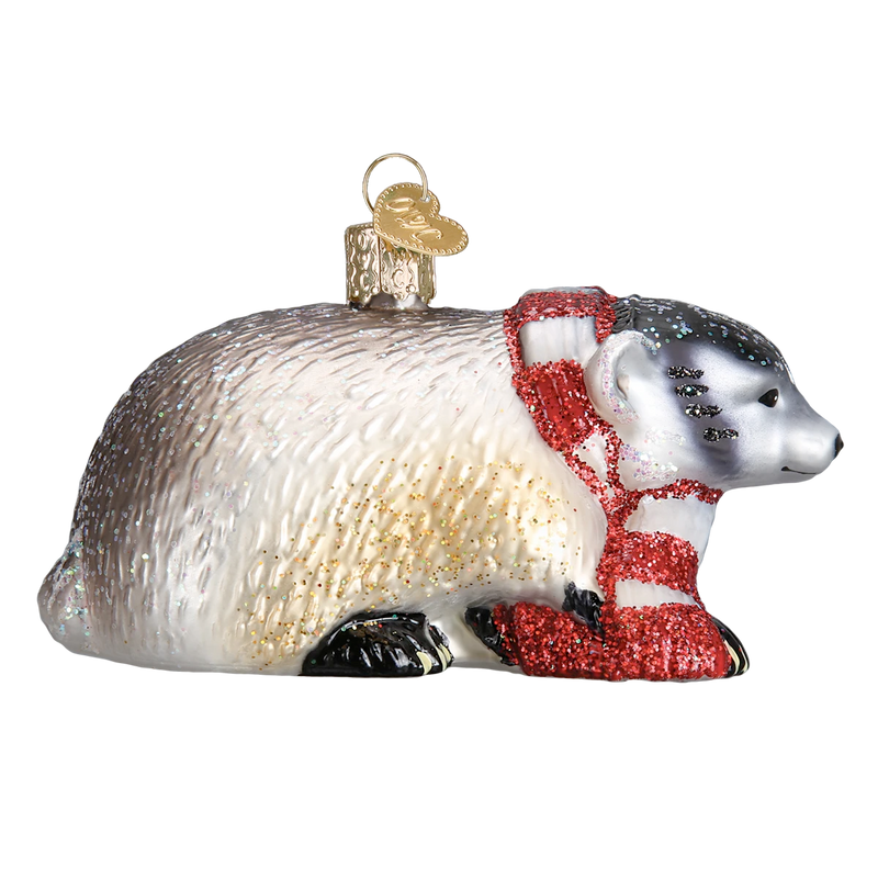 Whimsical Ornaments - Badger Ornament With Beautiful Vibrant Colors, Makes a perfect gift - Multicolored - Image 3
