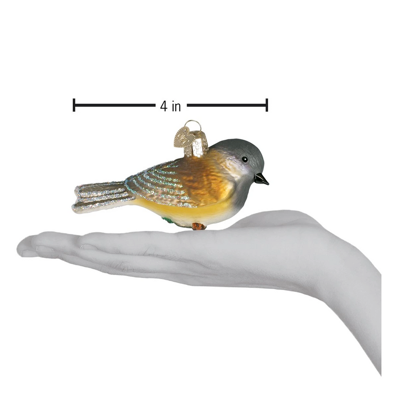 Whimsical Ornaments - Black-capped Chickadee Ornament With Beautiful Vibrant Colors, Makes a perfect gift - Multicolored - Image 2