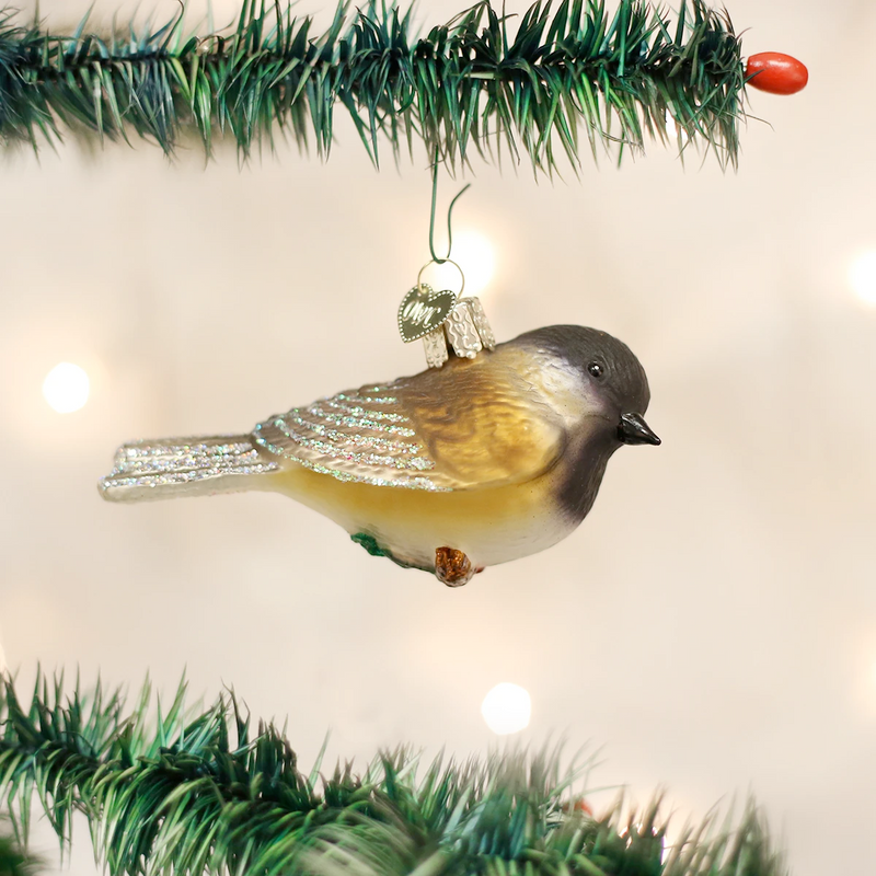 Whimsical Ornaments - Black-capped Chickadee Ornament With Beautiful Vibrant Colors, Makes a perfect gift - Multicolored - Image 3