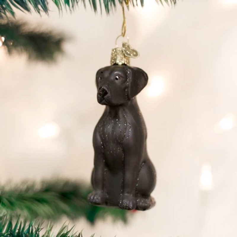 Whimsical Ornaments - Black Labrador Ornament With Beautiful Vibrant Colors, Makes a perfect gift - Multicolored - Image 4