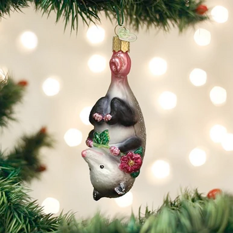 Whimsical Ornaments - Blossom Opossum Ornament With Beautiful Vibrant Colors, Makes a perfect gift - Multicolored - Image 4