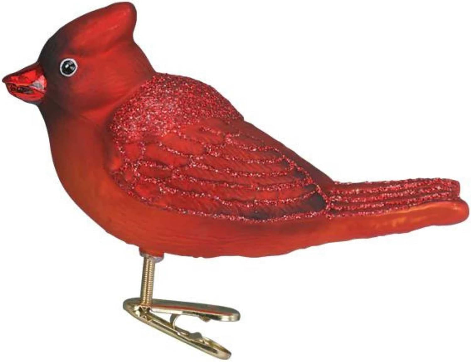 Whimsical Ornaments - Bright Red Cardinal Ornament With Beautiful Vibrant Colors, Makes a perfect gift - Multicolored
