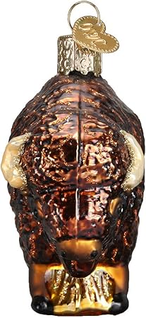 Whimsical Ornaments - Buffalo Ornament With Beautiful Vibrant Colors, Makes a perfect gift - Multicolored - Image 2