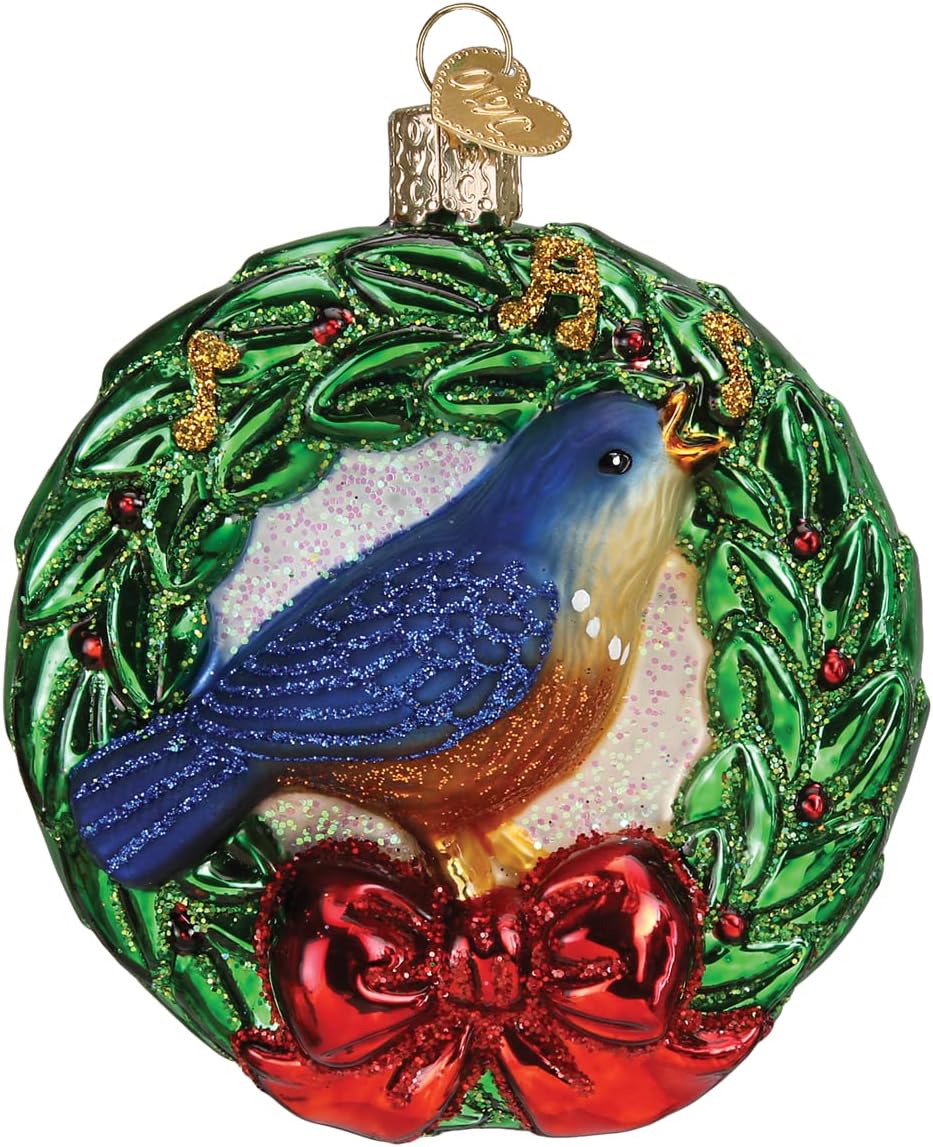 Whimsical Ornaments - Calling Bird Ornament With Beautiful Vibrant Colors, Makes a perfect gift - Multicolored