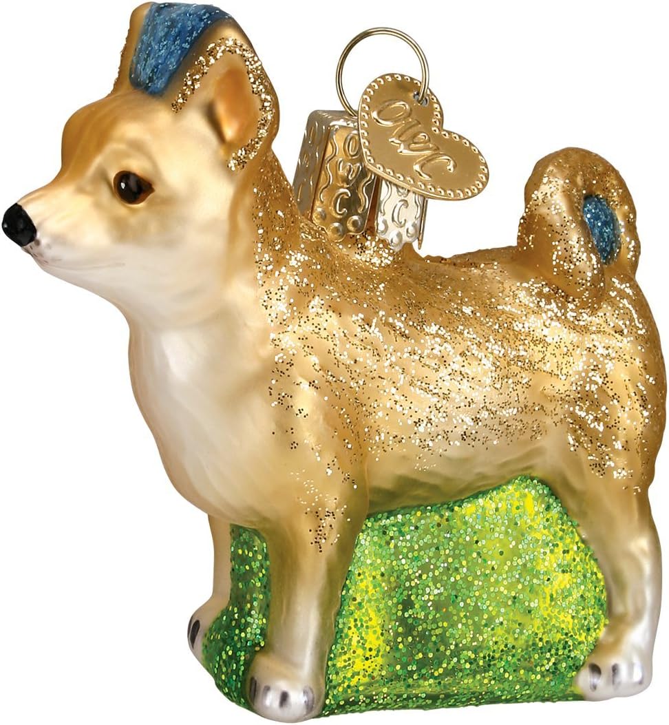 Whimsical Ornaments - Chihuahua Ornament With Beautiful Vibrant Colors, Makes a perfect gift - Multicolored