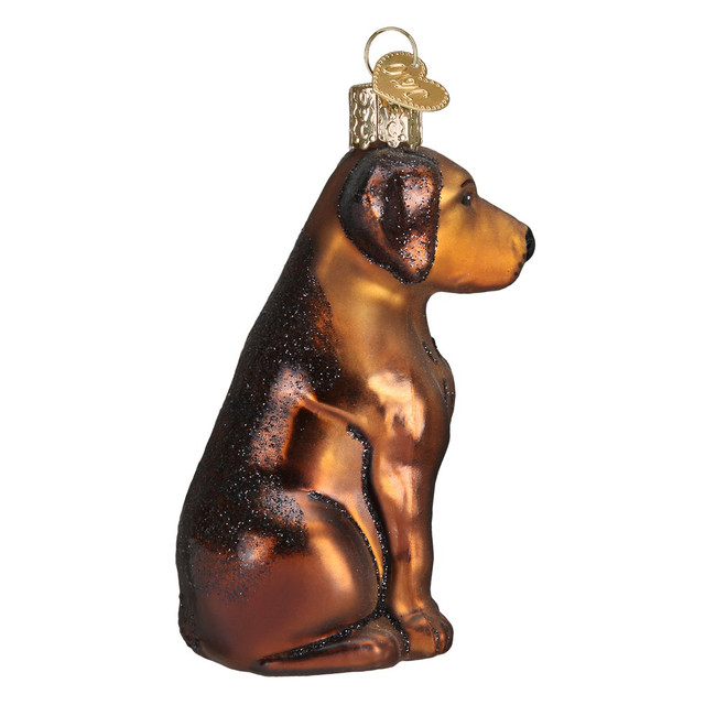 Whimsical Ornaments - Chocolate Labrador Ornament With Beautiful Vibrant Colors, Makes a perfect gift - Multicolored - Image 2