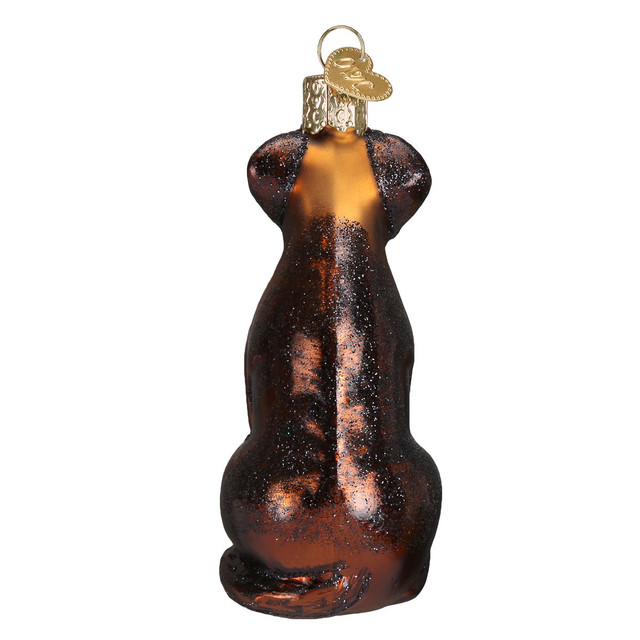 Whimsical Ornaments - Chocolate Labrador Ornament With Beautiful Vibrant Colors, Makes a perfect gift - Multicolored - Image 3