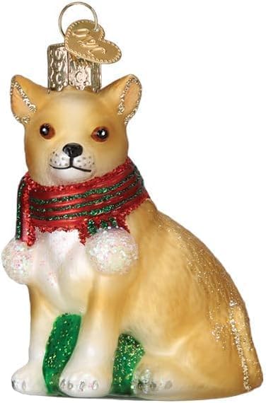 Whimsical Ornaments - Chubby Chihuahua Ornament With Beautiful Vibrant Colors, Makes a perfect gift - Multicolored