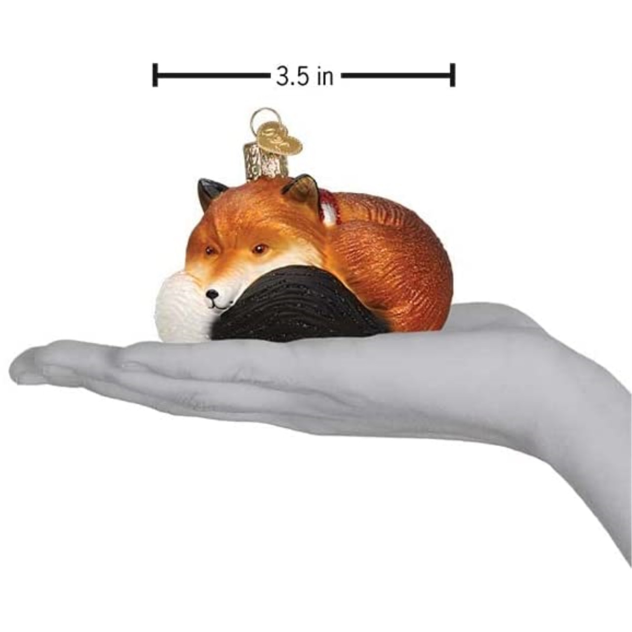 Whimsical Ornaments - Cozy Fox Ornament With Beautiful Vibrant Colors, Makes a perfect gift - Multicolored - Image 4