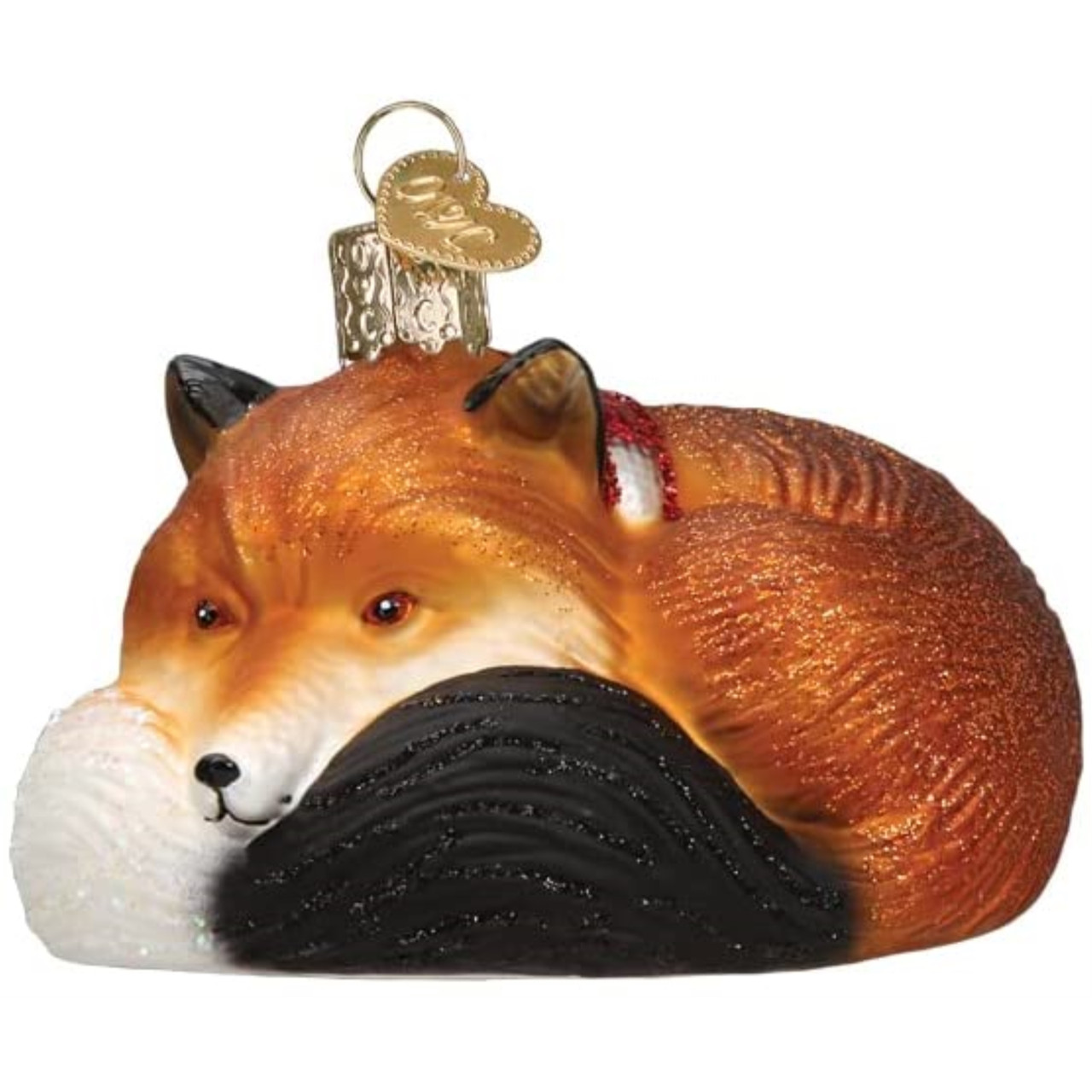 Whimsical Ornaments - Cozy Fox Ornament With Beautiful Vibrant Colors, Makes a perfect gift - Multicolored