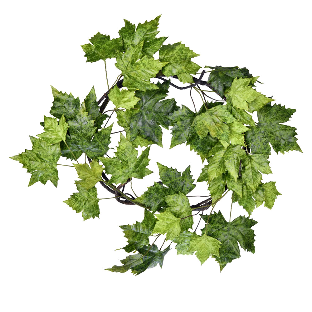 Vickerman - Artificial Green Plantanus Wreath - Green, 30 Inches