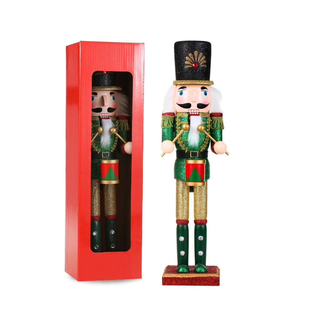 SINT 15 Inch Traditional Wooden Nutcracker For Christmas Decorations - Image 12