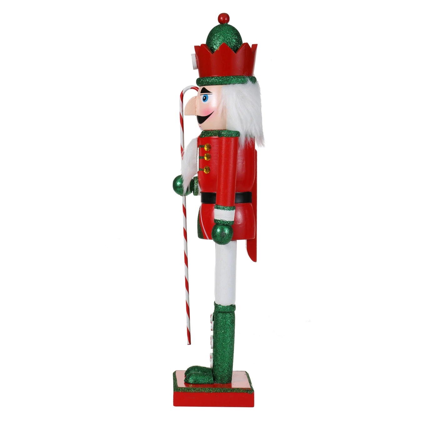 SINT 15 Inch Traditional Wooden Nutcracker For Christmas Decorations - Image 3