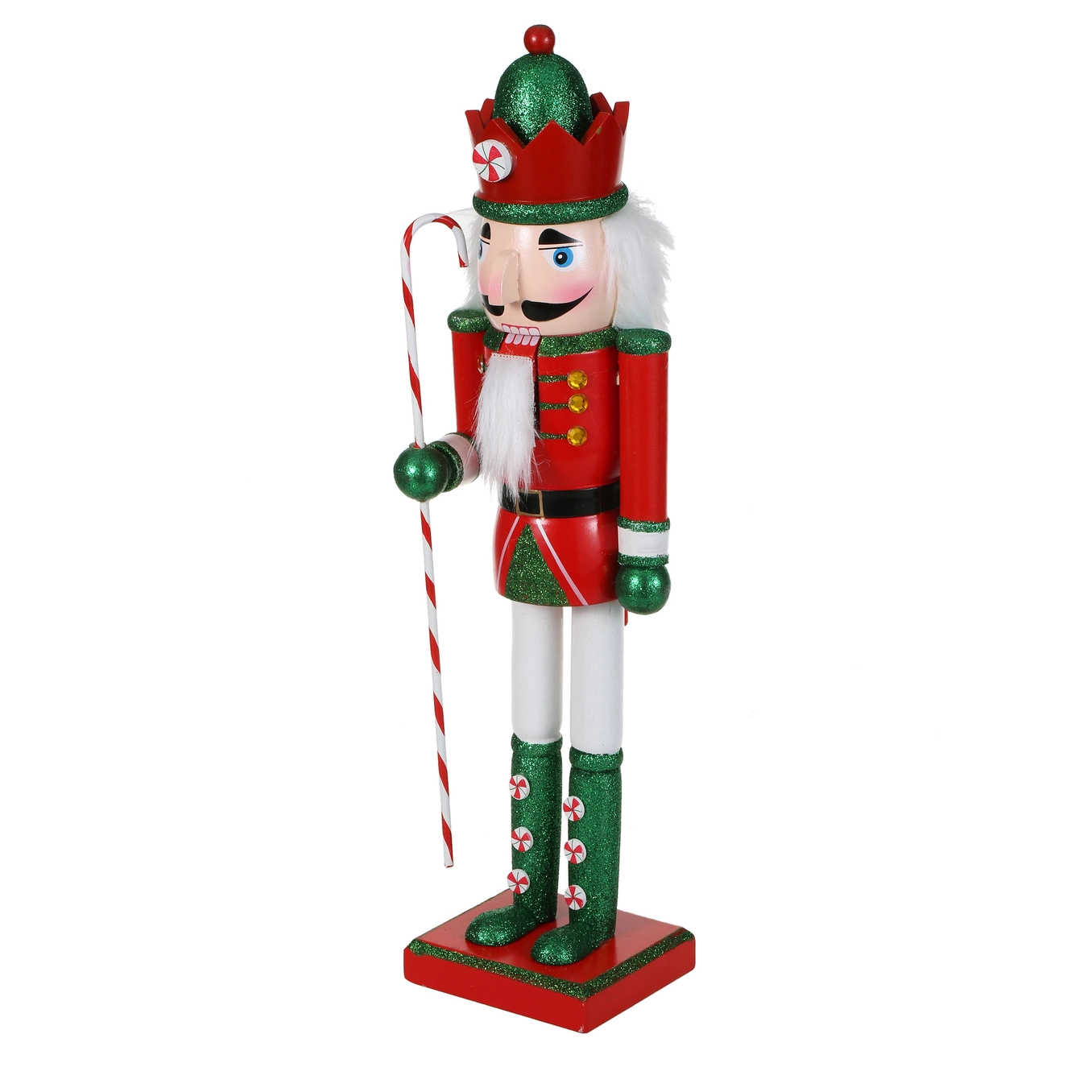 SINT 15 Inch Traditional Wooden Nutcracker For Christmas Decorations - Image 2