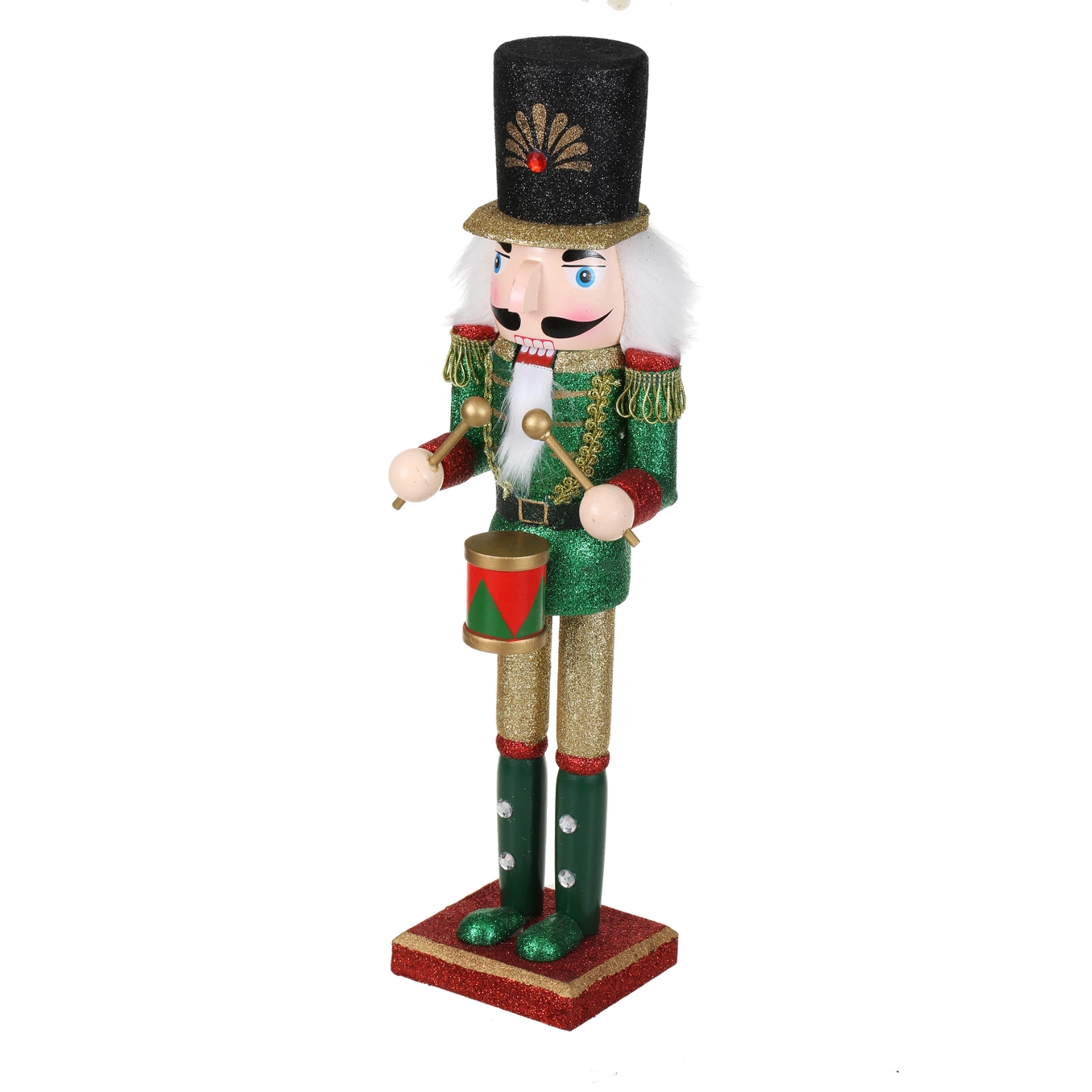 SINT 15 Inch Traditional Wooden Nutcracker For Christmas Decorations - Image 3