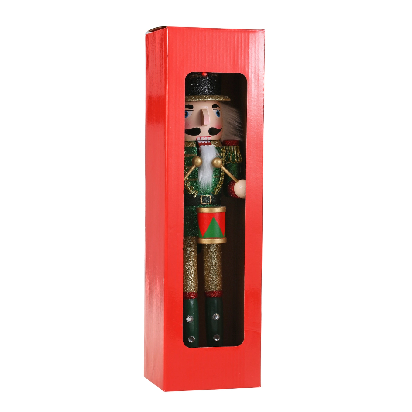SINT 15 Inch Traditional Wooden Nutcracker For Christmas Decorations - Image 5
