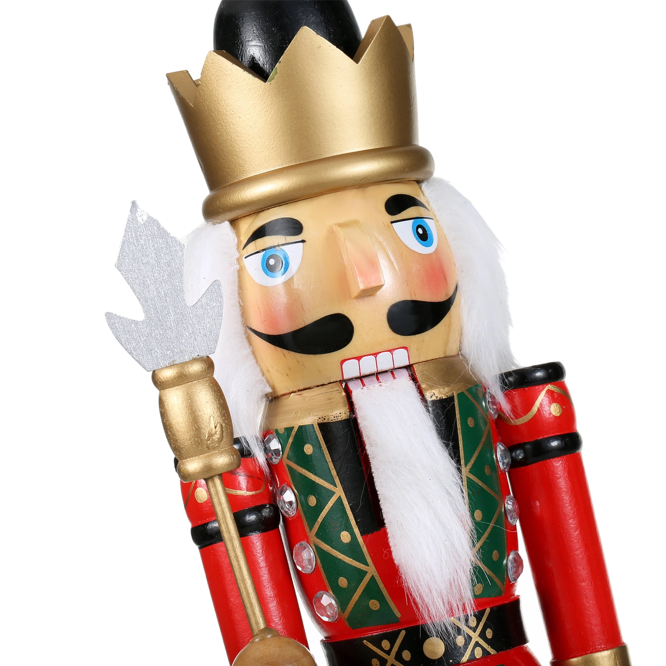 SINT 15 Inch Traditional Wooden Nutcracker For Christmas Decorations - Image 7