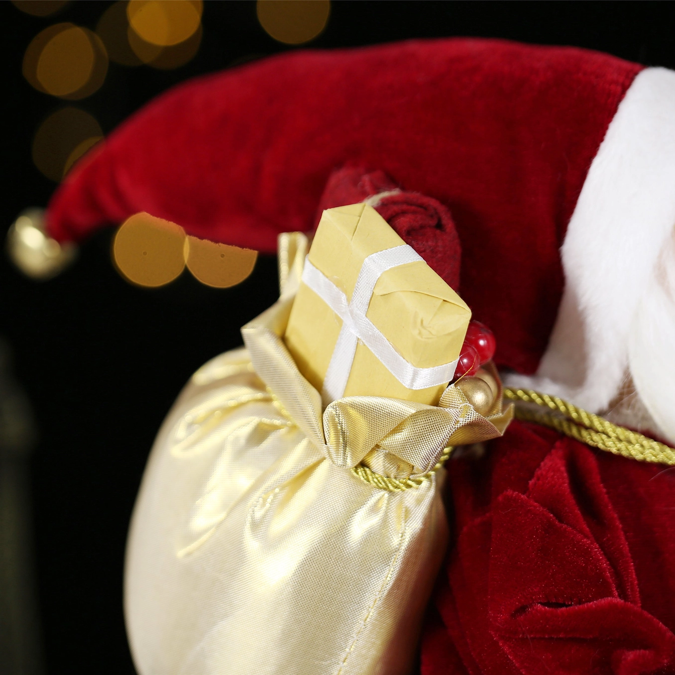 SINT 18 Inch Christmas Standing Santa Claus Doll Statue Figurine Ornament - Image 10