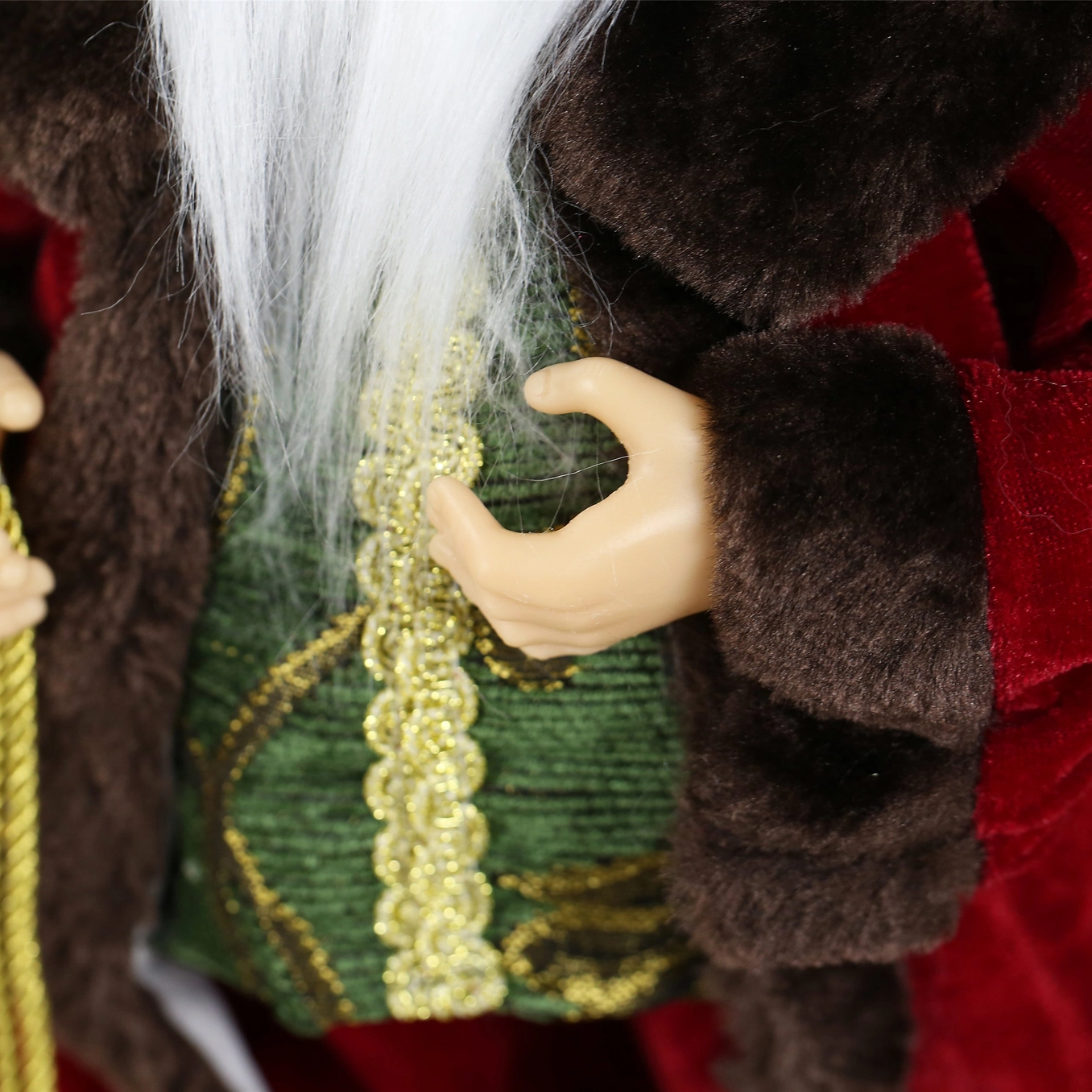 SINT 18 Inch Christmas Standing Santa Claus Doll Statue Figurine Ornament - Image 11