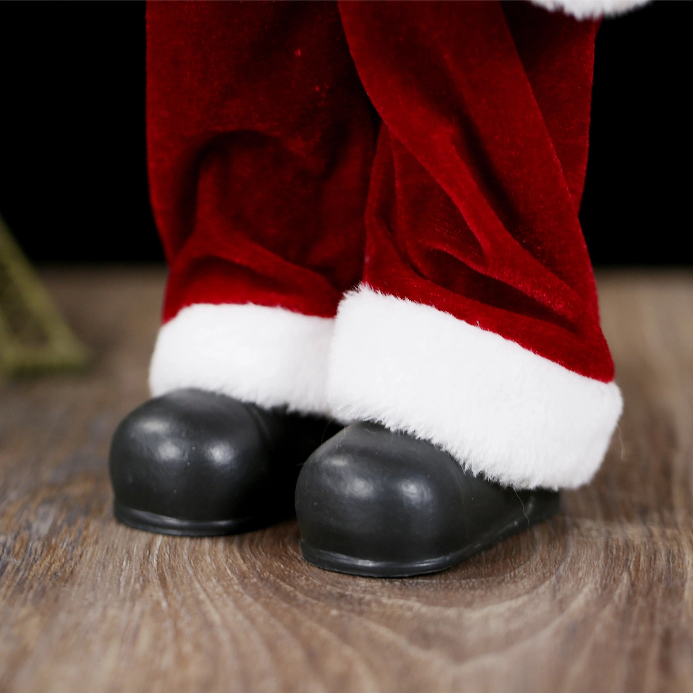 SINT 18 Inch Christmas Standing Santa Claus Doll Statue Figurine Ornament - Image 11