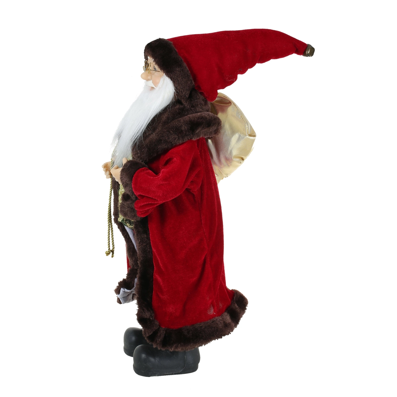 SINT 18 Inch Christmas Standing Santa Claus Doll Statue Figurine Ornament - Image 4