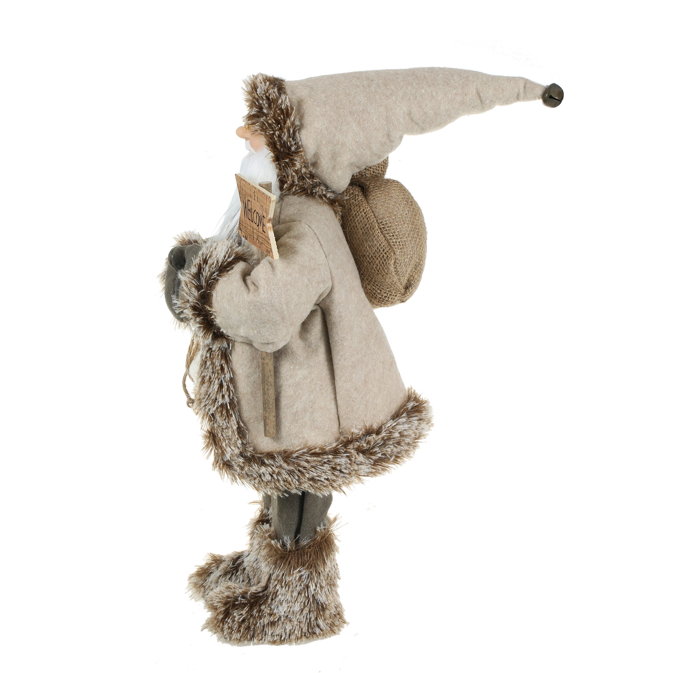 SINT 18 Inch Christmas Standing Santa Claus Doll Statue Figurine Ornament - Image 4