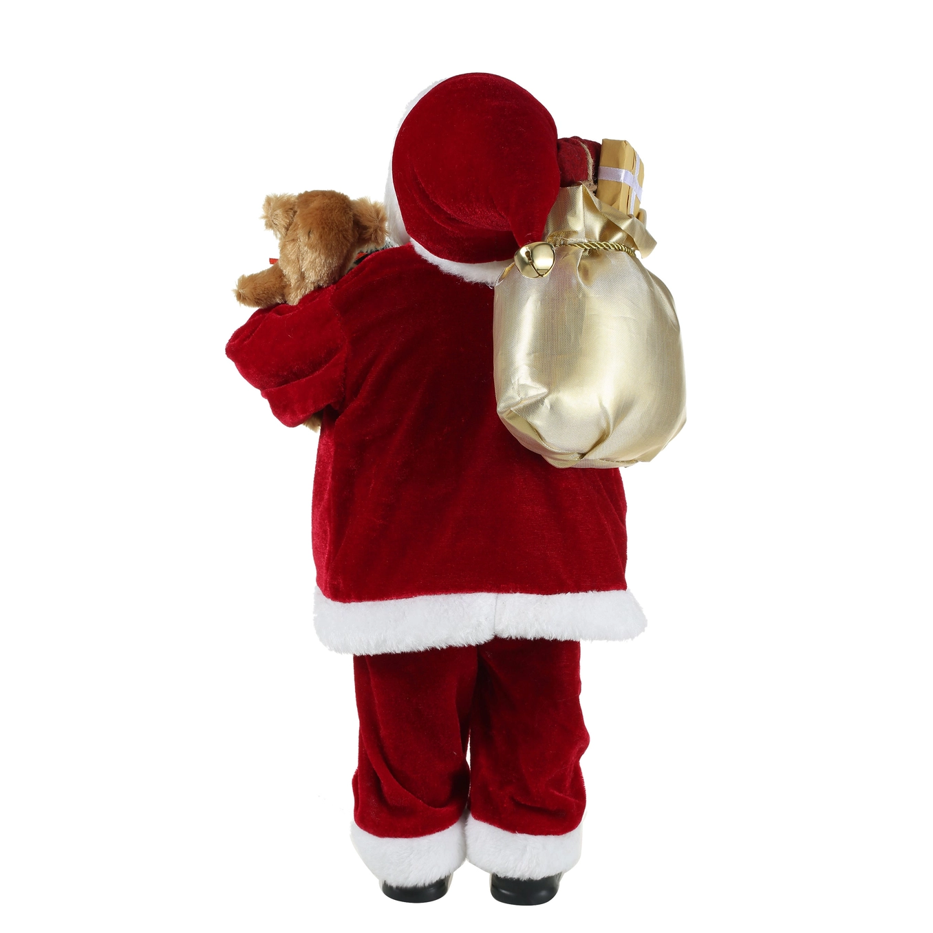 SINT 18 Inch Christmas Standing Santa Claus Doll Statue Figurine Ornament - Image 5