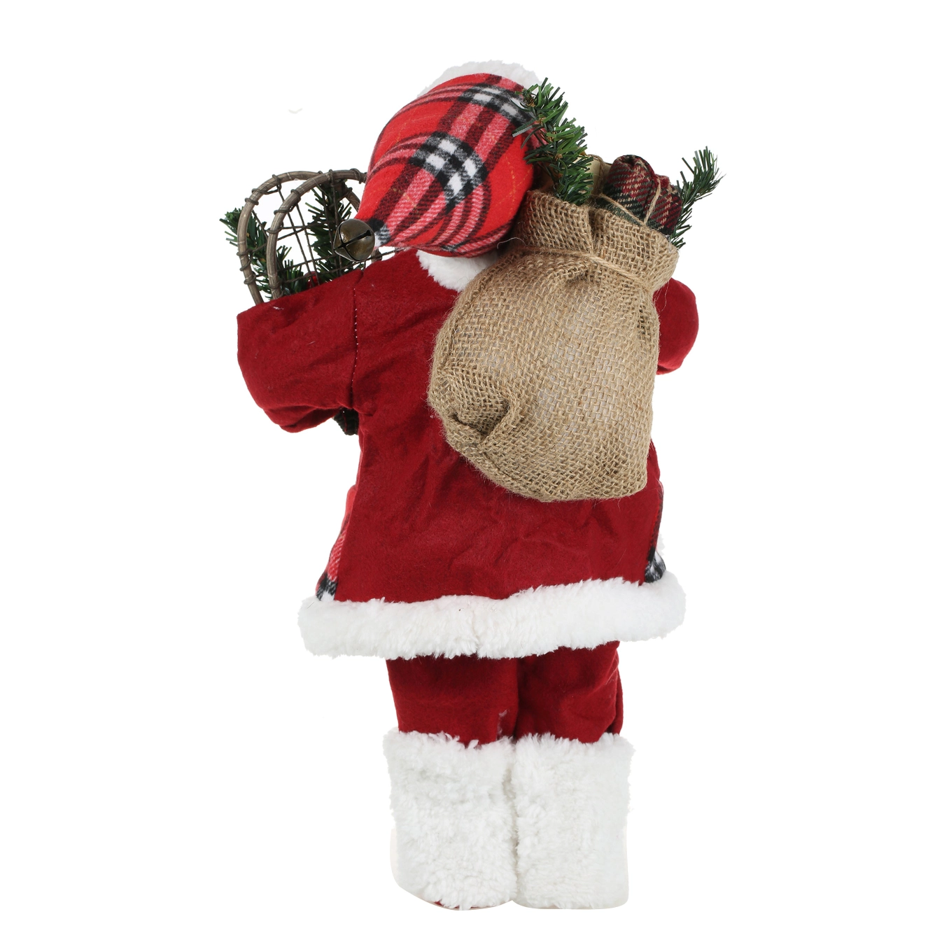 SINT 18 Inch Christmas Standing Santa Claus Doll Statue Figurine Ornament - Image 5