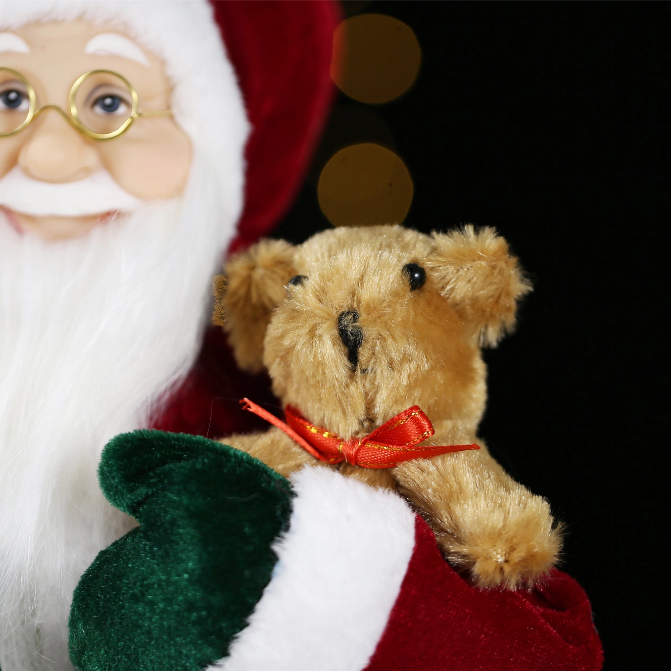 SINT 18 Inch Christmas Standing Santa Claus Doll Statue Figurine Ornament - Image 9