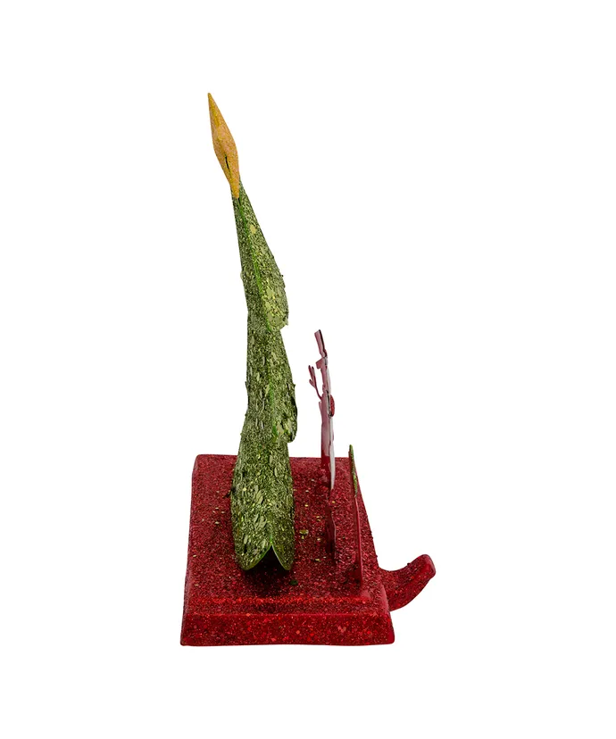 Kurt S. Adler - Christmas Tree Glitter Base Stocking Hanger - Image 3