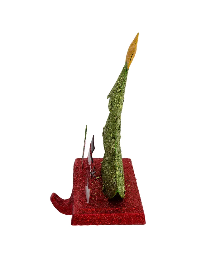 Kurt S. Adler - Christmas Tree Glitter Base Stocking Hanger - Image 4