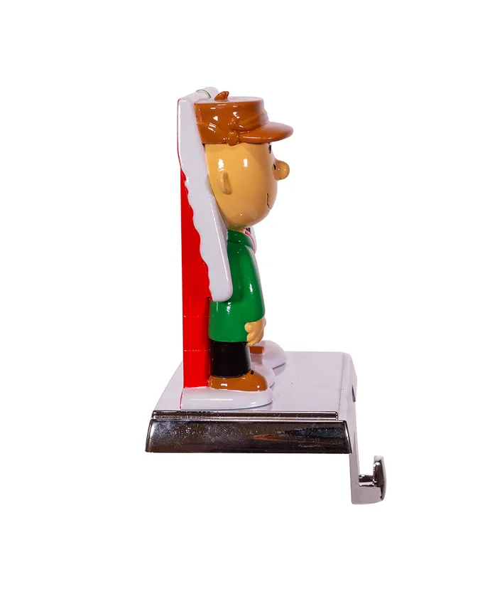 Kurt S. Adler - Peanuts© Charlie Brown and Dog House Stocking Holder - Image 2