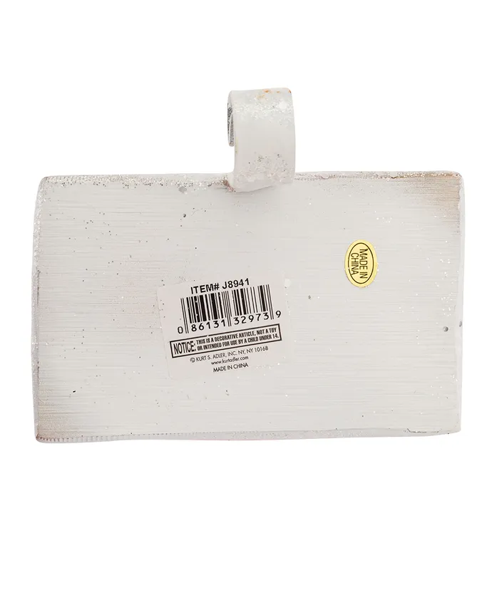 Kurt S. Adler - Santa With Gift Box Stocking Hanger - Image 5