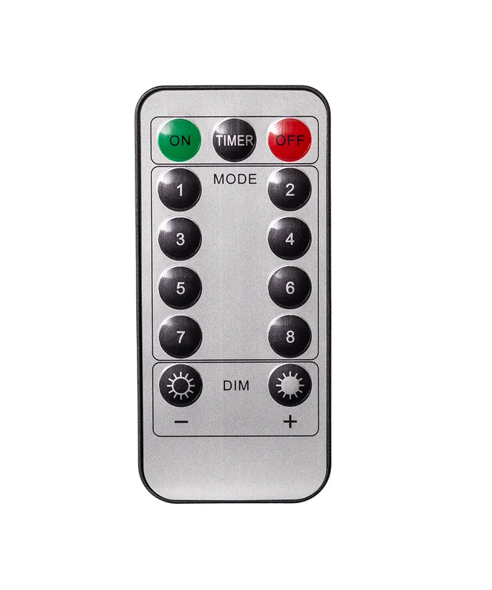 Kurt S. Adler - 16.4' Battery Operated 50-Light Multicolor Fairy LED Multifunction Silver Wire Light Set - Image 3