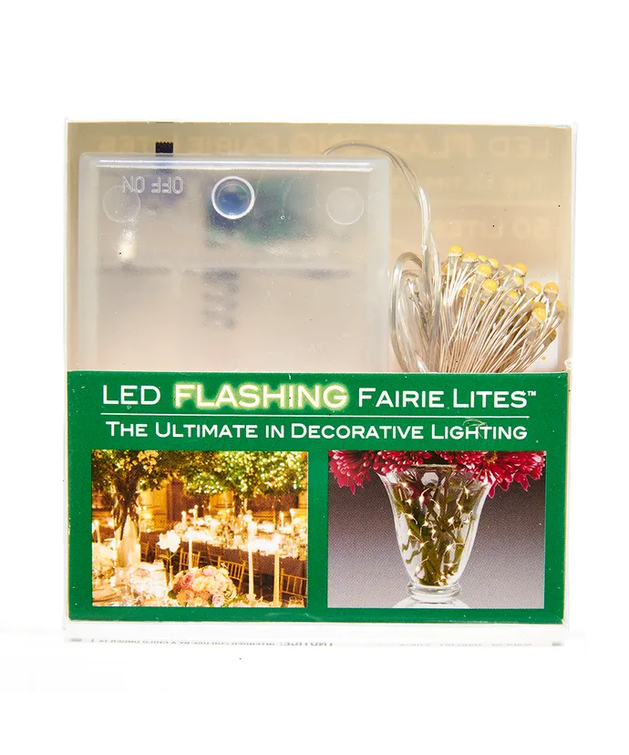 Kurt S. Adler - 17' 50-Light Battery-Operated Cool White LED Fairy Twinkle Light Set - Image 5