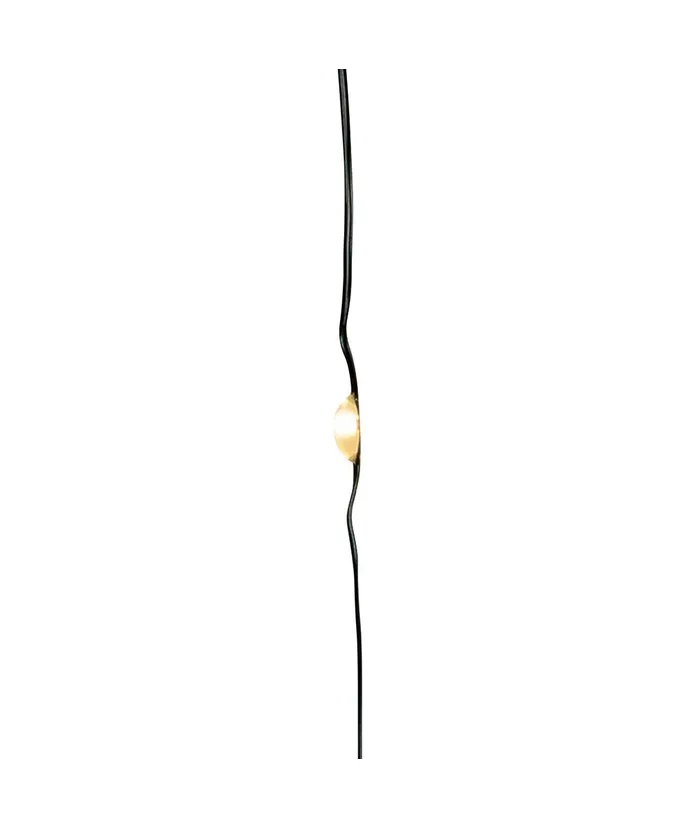 Kurt S. Adler - 19' 50-Light Battery-Operated Warm White LED Green Wire Fairy Lights - Image 4