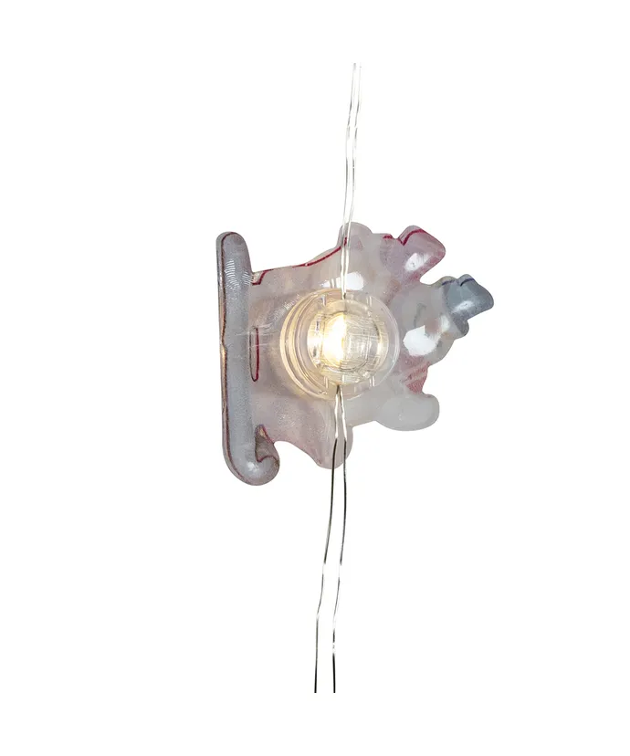 Kurt S. Adler - 7' Battery Operated 15-Light Warm White Fairy LED Santa, Snowman & Truck Light Sets, 3 Assorted - Image 7