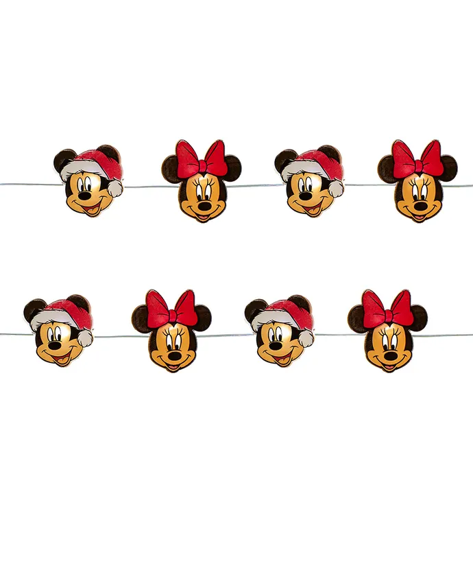 Kurt S. Adler - 9' 20-Light Battery-Operated Disney© Mickey and Minnie LED Fairy Light Set