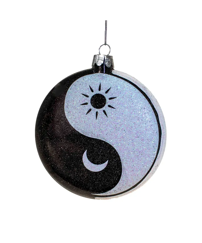 Kurt S. Adler - Ying Yang Disc Ornament