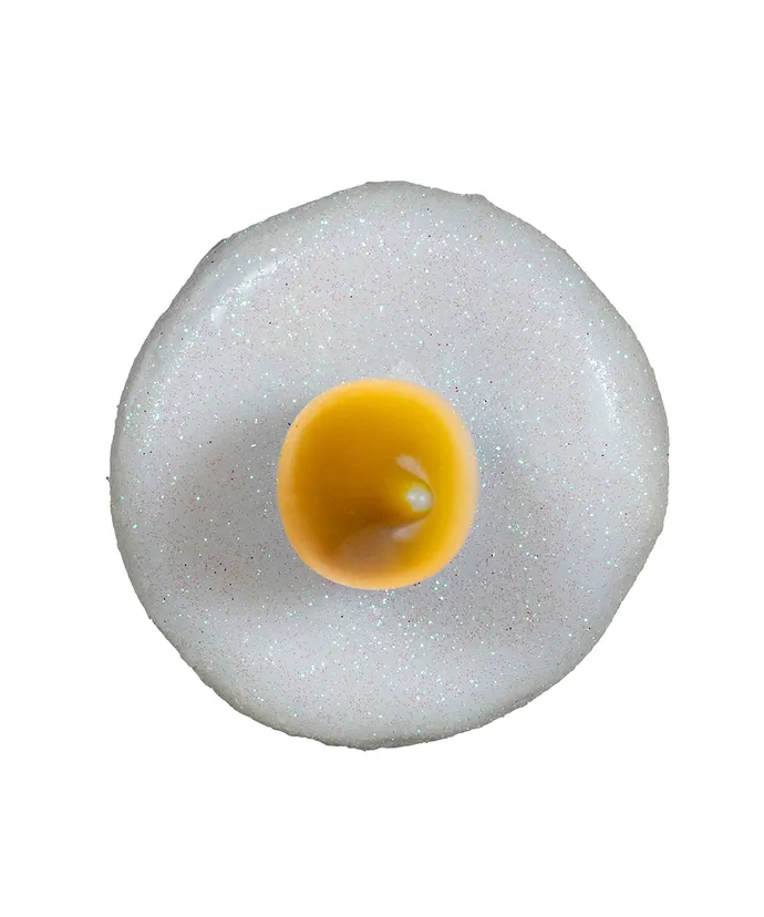 Kurt S. Adler - Battery Operated Red Glittered Candle With Warm White LED Flicker Flame - Image 13