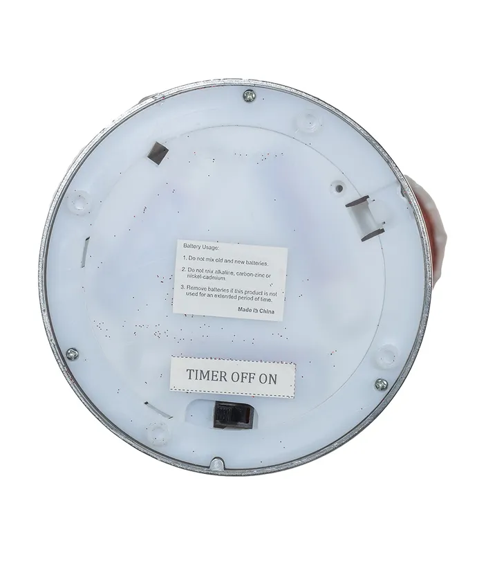 Kurt S. Adler - Battery Operated Red Glittered Candle With Warm White LED Flicker Flame - Image 14