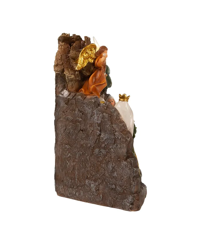 Kurt S. Adler - 10.4" Battery Operated Light-Up Nativity Table Piece