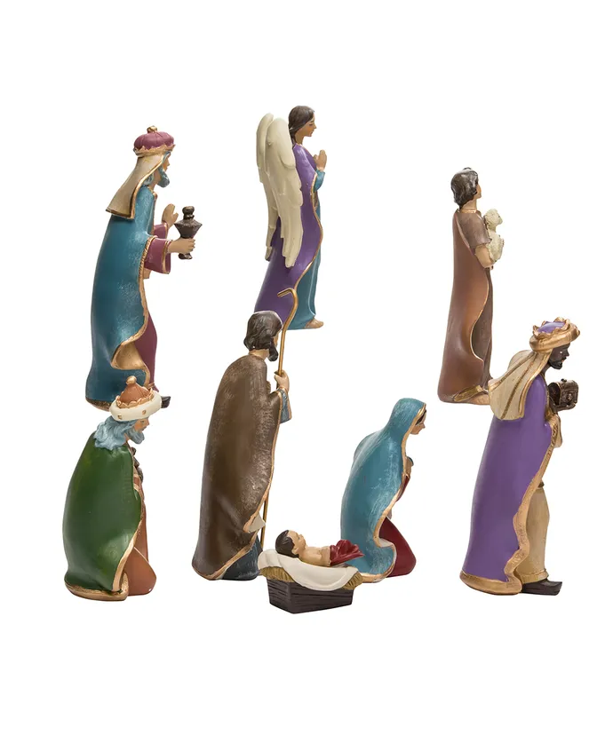 Kurt S. Adler - Nativity Set With 8 Figures