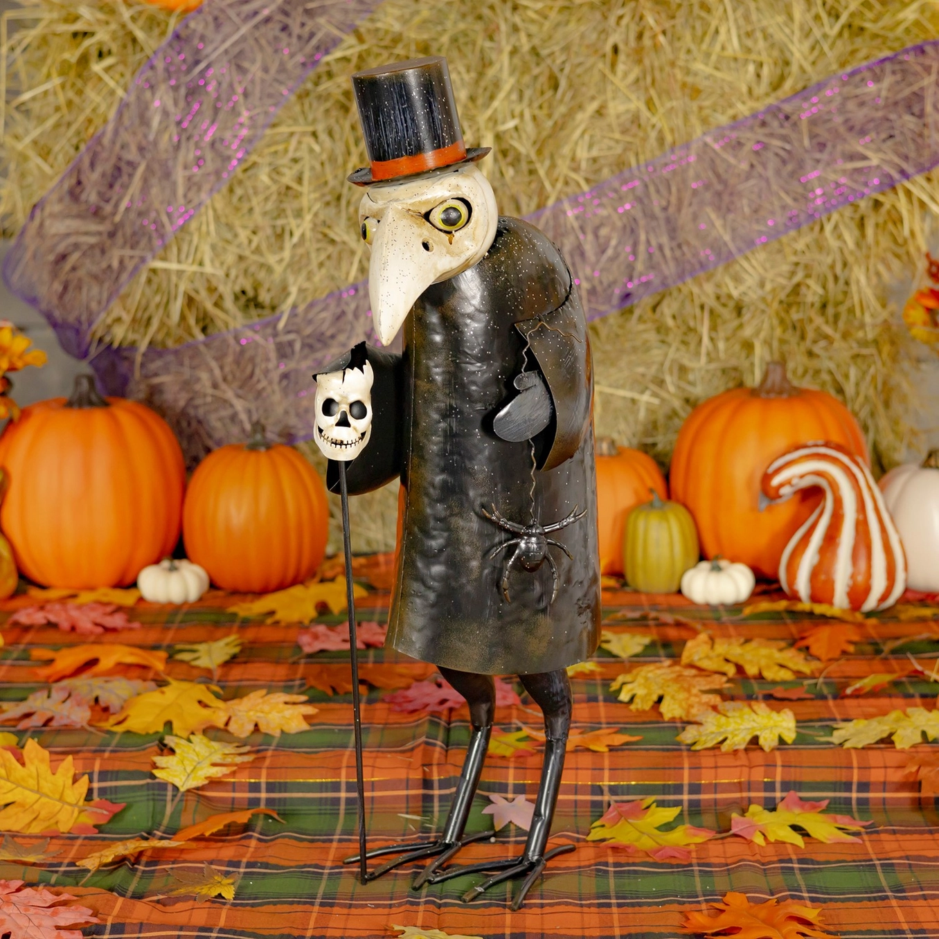 Iron Vulture Halloween Figurine "Vesper" - 25.5" Tall