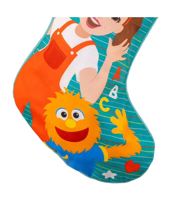 Kurt S. Adler - Ms. Rachel™ With Herbie Holiday Colors Applique Stocking - Image 2