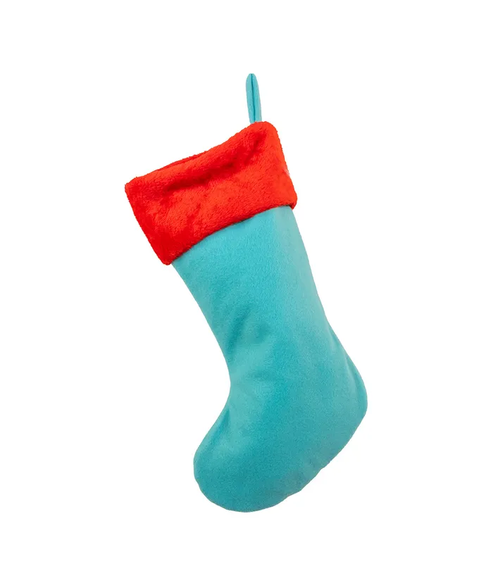 Kurt S. Adler - Ms. Rachel™ With Herbie Holiday Colors Applique Stocking - Image 4