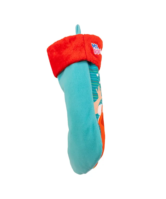 Kurt S. Adler - Ms. Rachel™ With Herbie Holiday Colors Applique Stocking - Image 5
