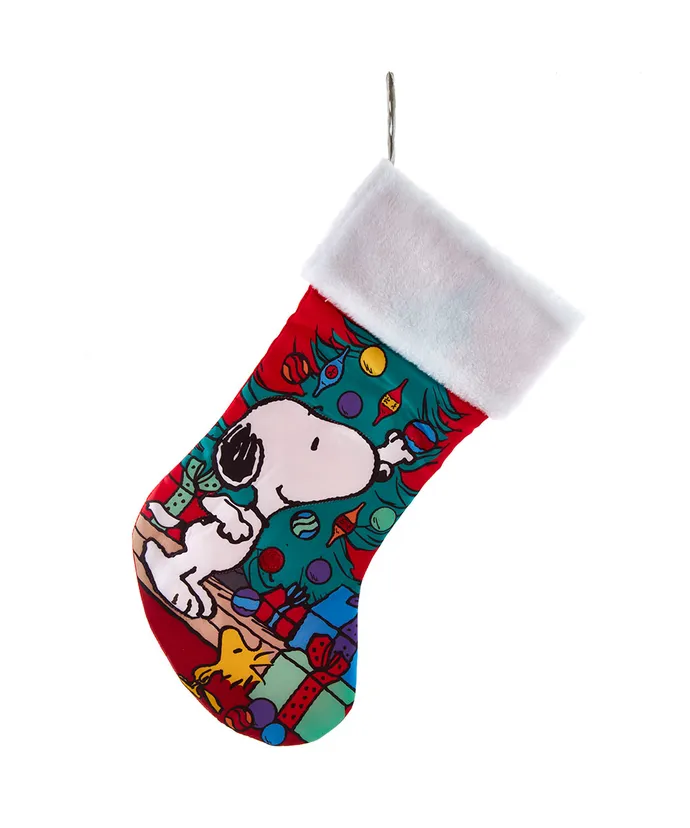 Kurt S. Adler - Peanuts© Snoopy Decorating Tree Stocking