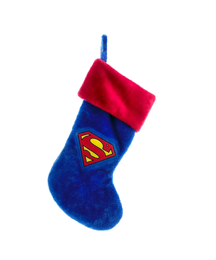 Kurt S. Adler - Superman™ Plush Emblem Stocking