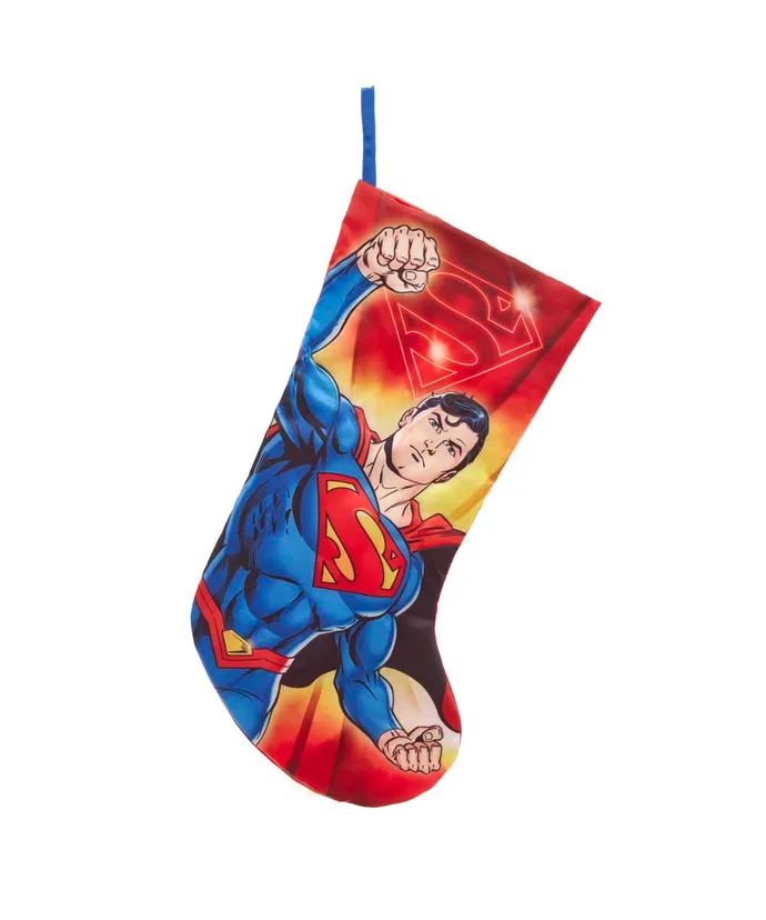 Kurt S. Adler - Superman™ Printed Satin Stocking